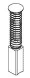 Brush - 2 per package CAB021